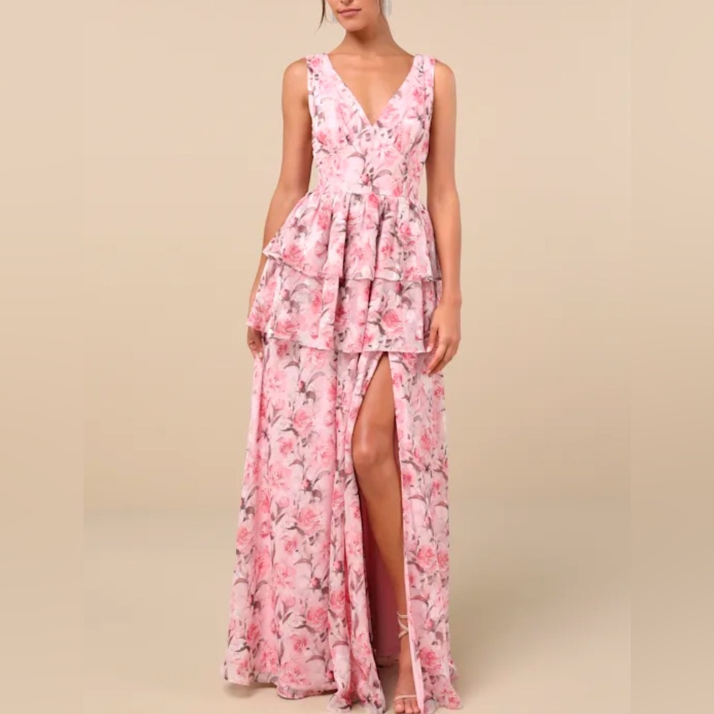 Lulus Floral Dress